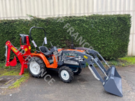 Produits JP FRANCE - KUBOTA 19 CV + CHARGEUR TERRE NEUF A DECROCHAGE RAPIDE + PELLE RETRO NEUVE RES 10 - Promos - Promos - -