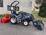 Produits JP FRANCE - ISEKI 3187 18 CV DIRECTION ASSISTEE + CHARG MULTI + BROYEUR - Promos - Promos - -