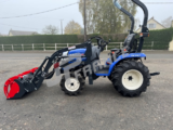 Produits JP FRANCE - ISEKI 18CV DIRECTION ASSISTEE + CHARGEUR MULTI + CARTE GRISE - Avec chargeur - Tracteurs et Microtracteurs - NEUFS (tous les tracteurs neufs sont possibles avec carte grise) - Avec chargeur