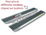 Produits JP FRANCE - RAMPES DE CHARGEMENT EN ALUMINIUM - MATERIEL DE TRANSPORT / LAME / ETC - Accessoires et équipements - MATERIEL DE TRANSPORT / LAME / ETC - 